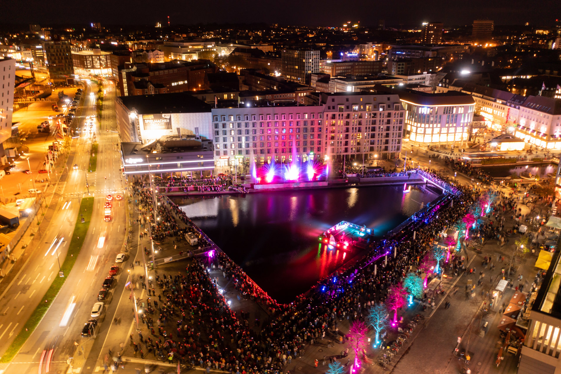 Sea of Lights in Kiel | unique at ATLANTIC Hotels Kiel